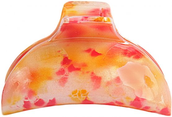 Caravan French Multi Speckled Hand Painted Hair Claw