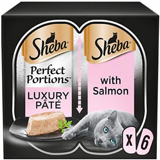 SHEBA Perfect Portions with Salmon in Loaf 3x(2x37.5g) Salmon in Loaf 3x(2x37.5g) - Image 2