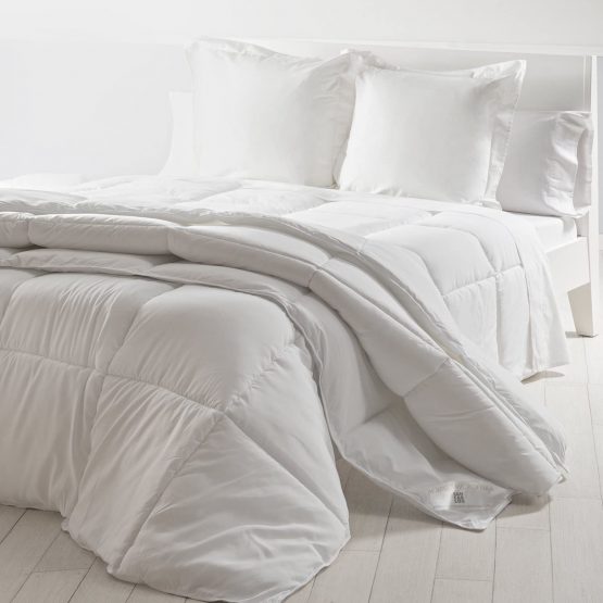 Sancarlos – Edredon Nordico Mistral White – Density 350 g. – Microgel Filled – Feel Peach Skin. - Image 2