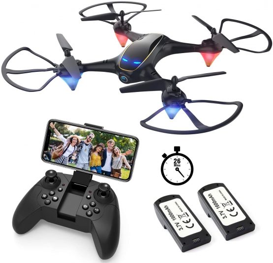 Eachine E38 Drones With Camera For Adults Long Flight Time Wifi Fpv