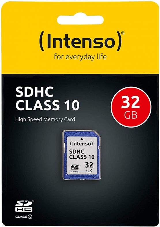 Intenso SDHC Memory Card, Class 10, 32 GB, Blue - Image 2