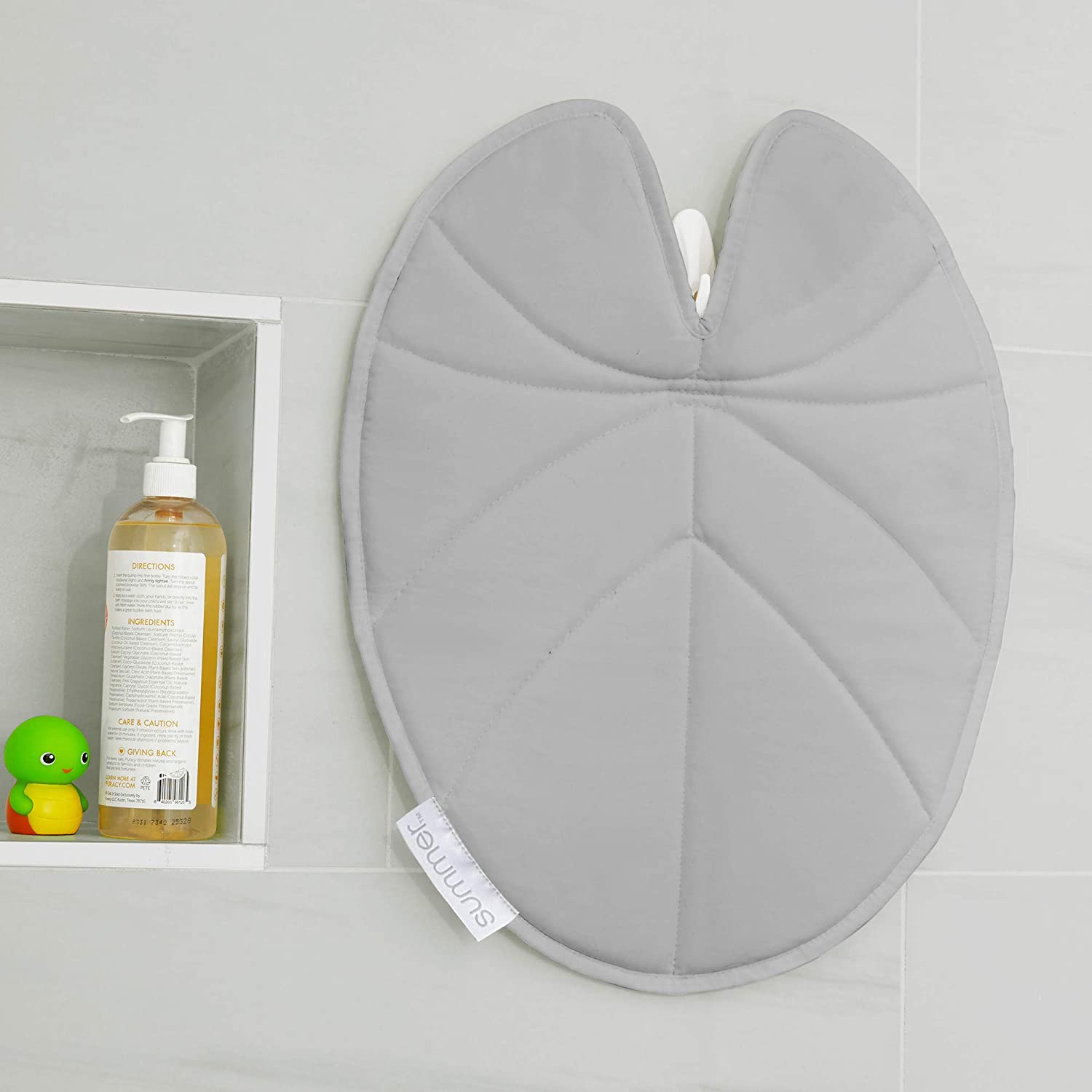 Summer Infant Baby Bath Cushion, Grey, 180 g, 1 Count (Pack of 1) - Image 2