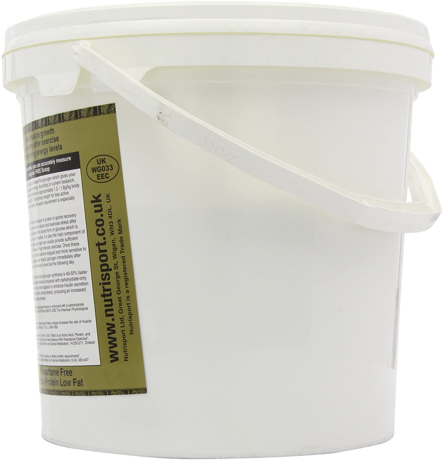 Nutrisport Protein + Complex Carbs Vanilla 5kg, 5 kg (Pack of 1) - Image 3