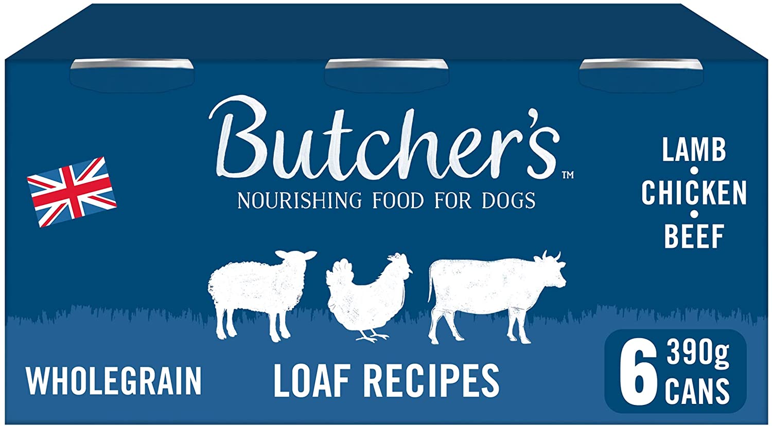 Butcher's Loaf Recipes Wet Dog Food Tin Cans 6x390g, 65 g (Pack of 6) - Image 2
