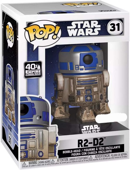 Funko 49810 POP Star Wars-Dagobah R2-D2 Collectible Toy, Multicolour - Image 4