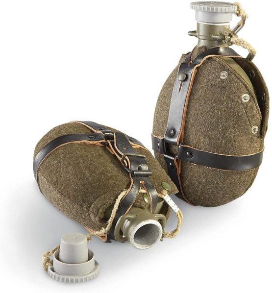 Army Surplus Czech Military Canteen/Water Bottle and Cover
