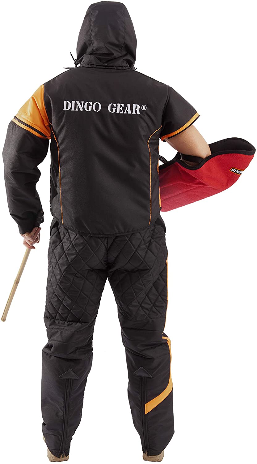 Dingo Gear Dog Training Suit for IGP Sports Agitation Decoy Size M Orange S01038