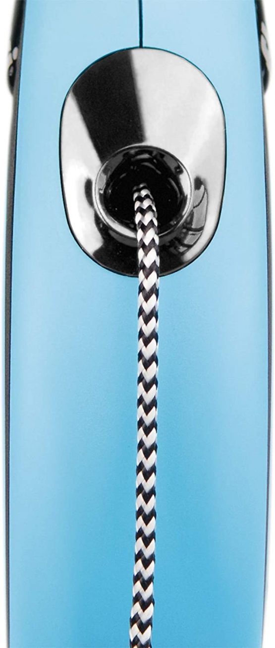 Flexi New Comfort Retractable Cord Lead, X-Small, 3 m, Blue - Image 3