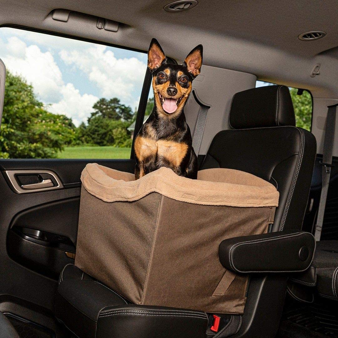 PetSafe Happy Ride Dog Safety and Pet Booster Seat for Cars Trucks and 4X4s, Included Seat Belt Tether - Image 2