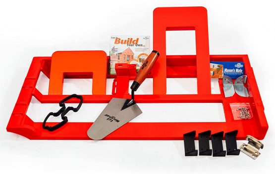 Bricky Pro - The Bricky Tool / Adjustable to build all standard wall sizes 4", 6" & 9".