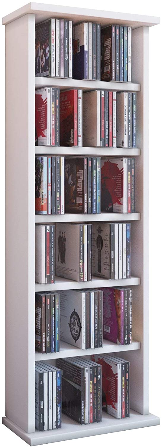 VCM Shelf Shelving Storage Unit Bookshelf Bookcase Cabinet CD DVD Tower ...