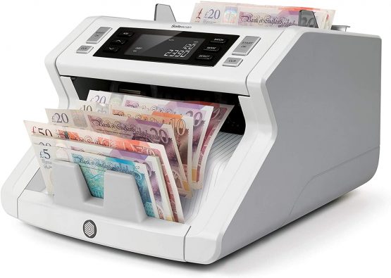 Safescan 2265 - Banknote Counter for unsorted banknotes with 5-Point Counterfeit Detection - Suitable for Polymer banknotes Including The New £20 - Image 2
