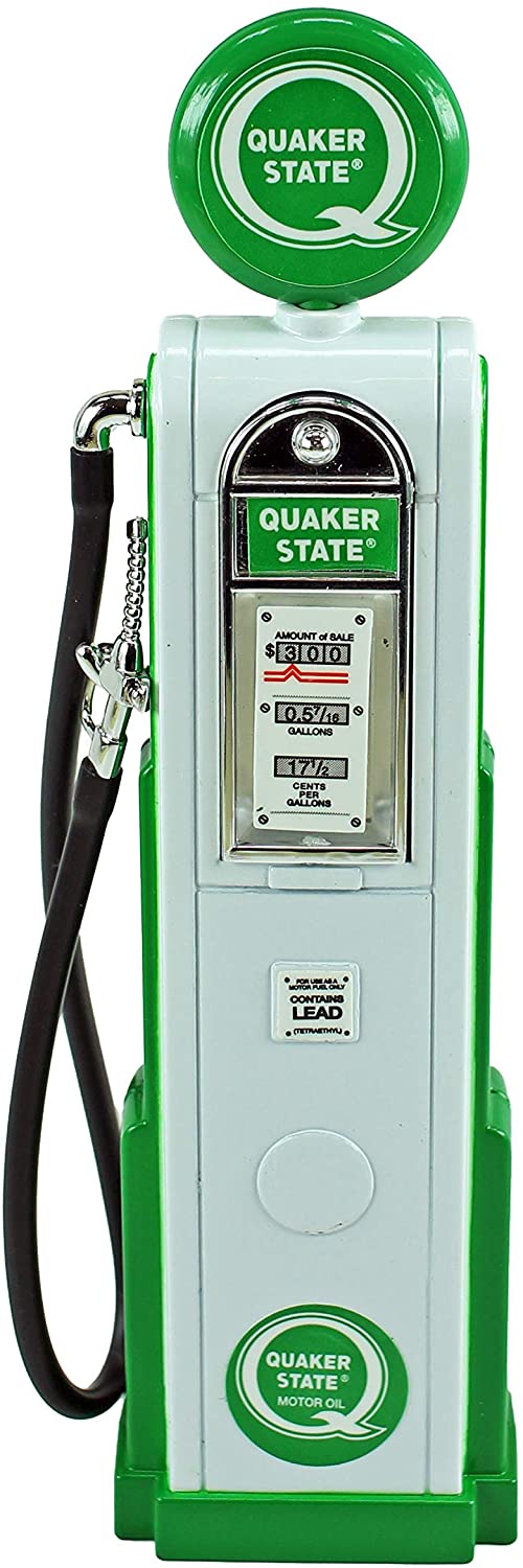 Road Signature Collection 118 Diecast Gas Pump Replica Quaker