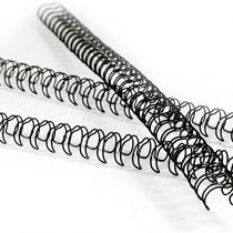 PAVO A4 12.7 mm Premium Wire Binding Spines - Black (Pack of 100)