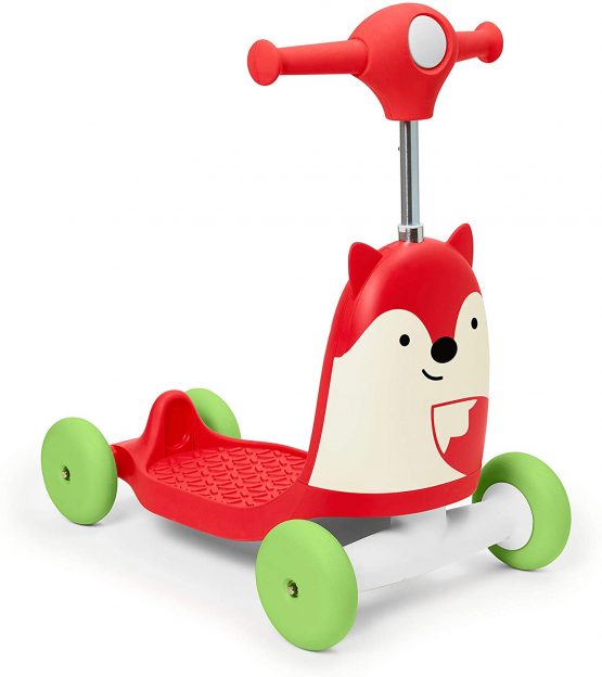 Skip Hop Zoo 3-in-1 Ride-On Toy, Fox