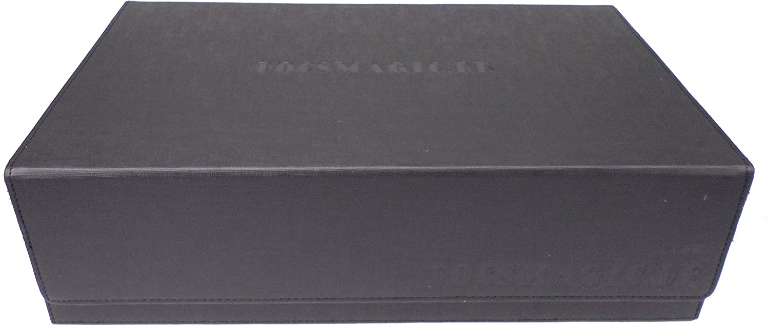 docsmagic.de Premium 3-Row Trading Card Storage Box Black + Trays & Divider - MTG PKM YGO - Image 3