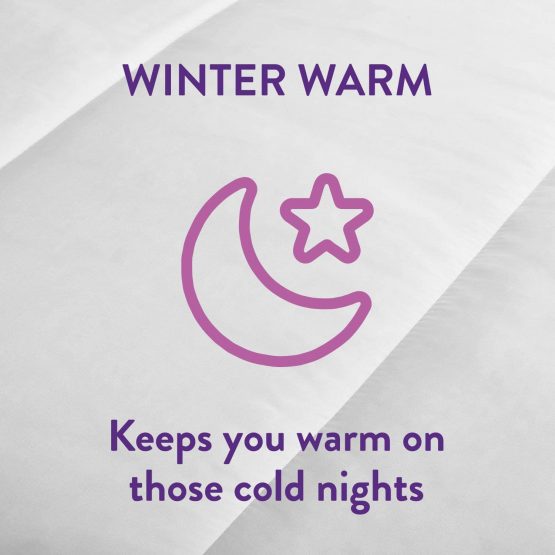 Slumberdown Warm Winter Nights King Size Duvet 13.5 Tog Winter Duvet King Size Bed - Image 3