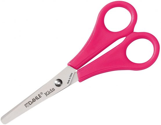 Dahle Office Technology Scissors Kids Pink Round 5 Inch (13 cm)