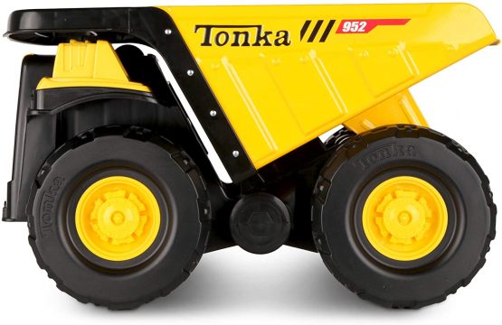 Tonka Steel Classic Toughest Mighty Dump Truck, Dumper Truck Toy for Children, Kids Construction Toys for Boys and Girls, Vehicle Toys for Creative Play, Toy Trucks for Children Aged 3 + - Image 4