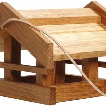 Luxus-Vogelhaus Classic Birdhouse Base Oak Brown 46036e