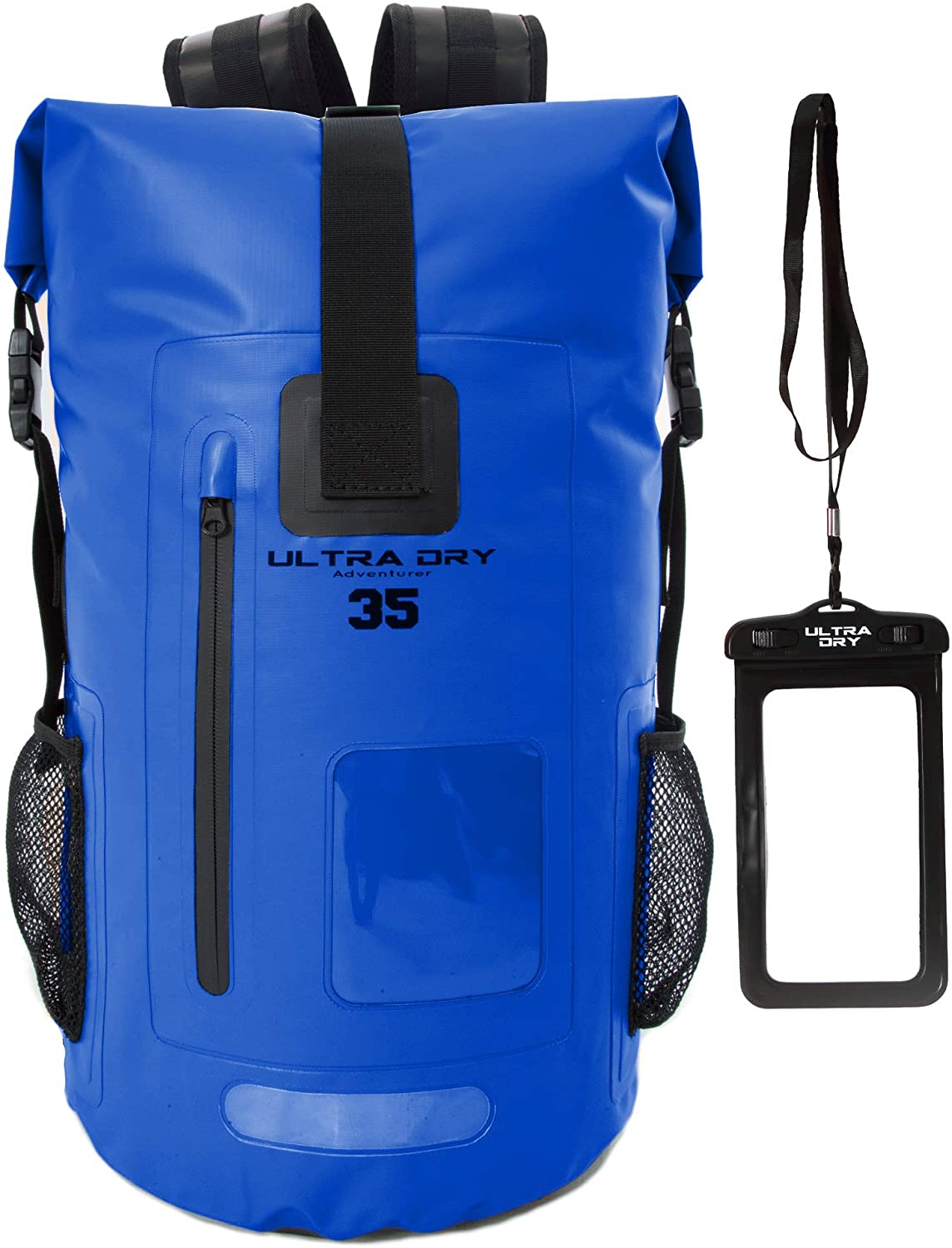 Premium 35L Waterproof Dry Bag Backpack, Sack with Phone Dry Bag
