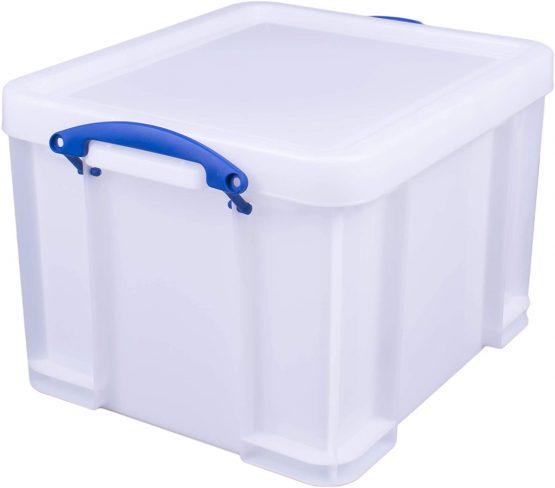 Really Useful Storage Box 35 Litre White Strong - Image 3