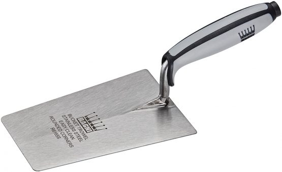 Ragni R6165S 6 1/2" Stainless Steel Bucket Trowel