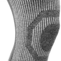 Vital Salveo-Compression Joint Protection Recovery Knee Sleeve/Brace S-Support, Pain Relief, Sports and Daily wear-Light Grey (1PC) Large