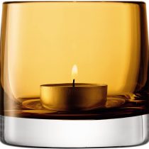 LSA LI19 Light Colour Tealight Holder H8.5 cm Amber