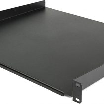 StarTech 1U Fixed Server Rack Mount Shelf - 16in Deep Steel Universal Cantilever Tray for 19" AV/Network Equipment Rack - 44lbs (CABSHELF1U16)