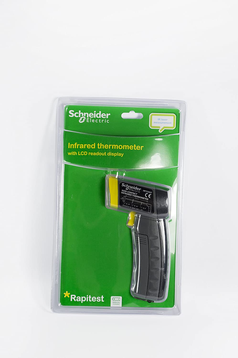 Schneider Electric Thorsman - Infrared Thermometer, Industrial, 20C- 520C, with LCD Display, Temperature Gun, Rapitest, IMT23007 - Image 4