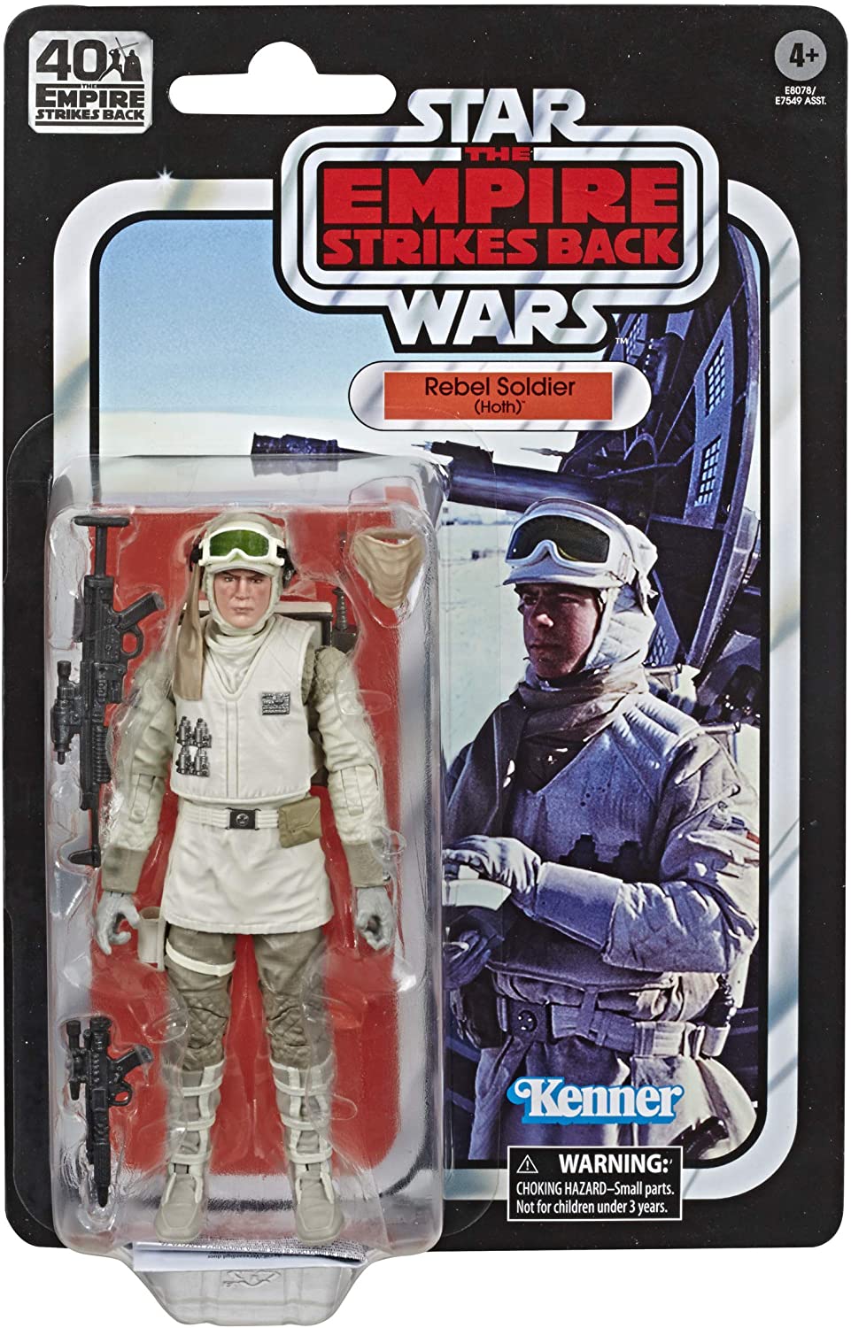 Star Wars The Black Series Rebel Soldier (Hoth) 6-Inch Scale The Empire Strikes Back 40th Anniversary Collectible Action Figure