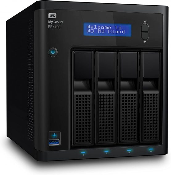 WD 56 TB My Cloud Pro PR4100 Professional Series 4-Bay Network Attached Storage - NAS - WDBNFA0400KBK-EESN - Image 4