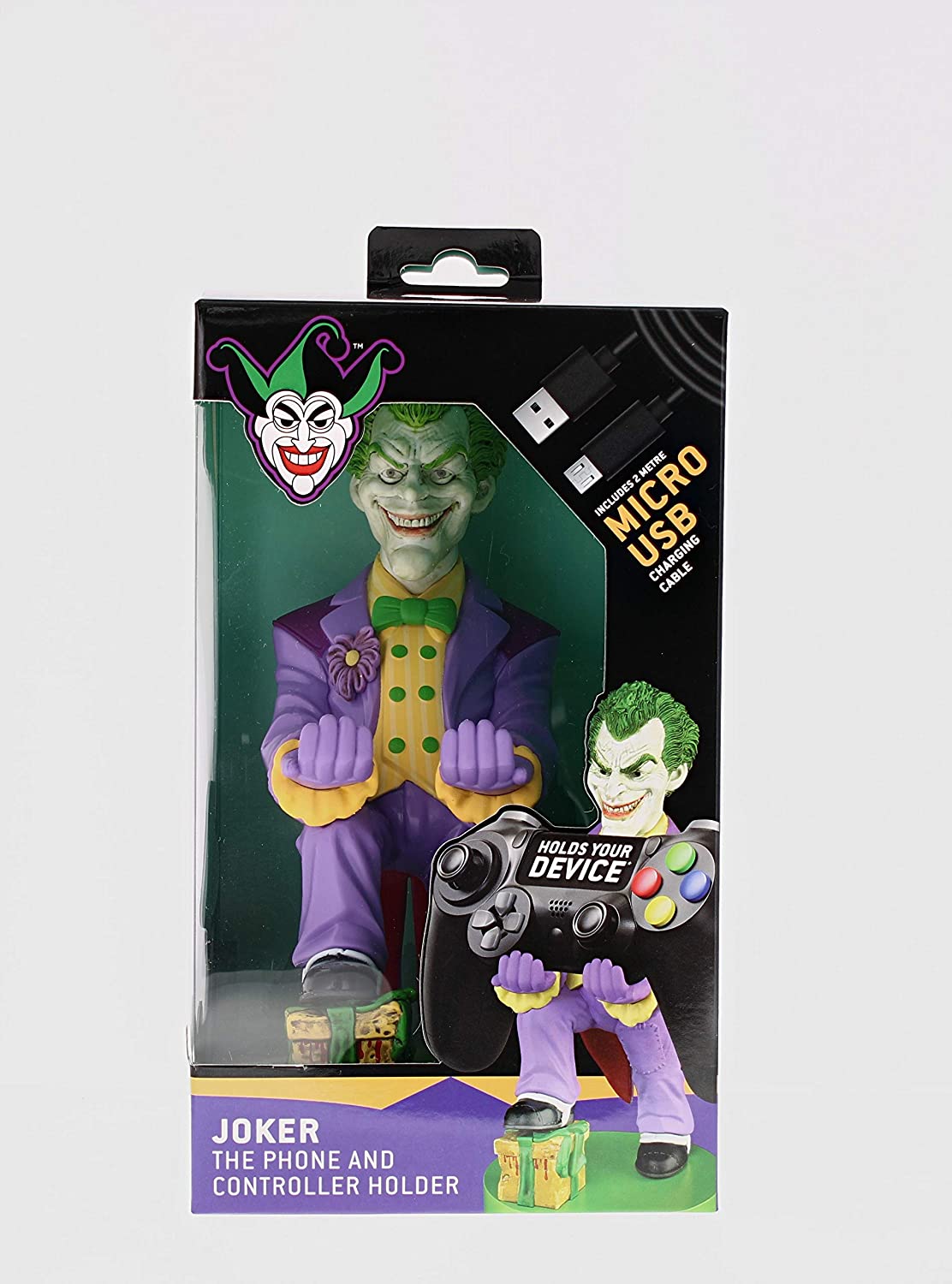 Cableguys Warner Bros Joker Controller Holder & Phone Stand - Image 4