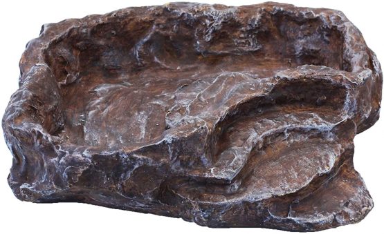Komodo Terraced Dish, Large, Brown