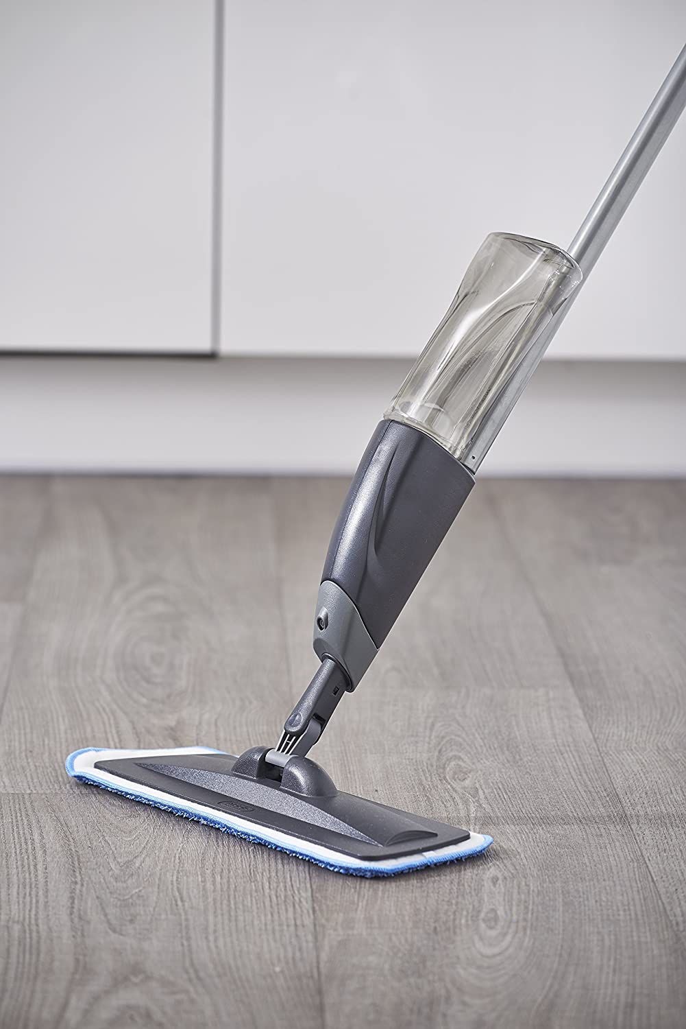 Addis Spray Mop 100 Percent Microfibre In Graphite, Metallic/Graphite - Image 3
