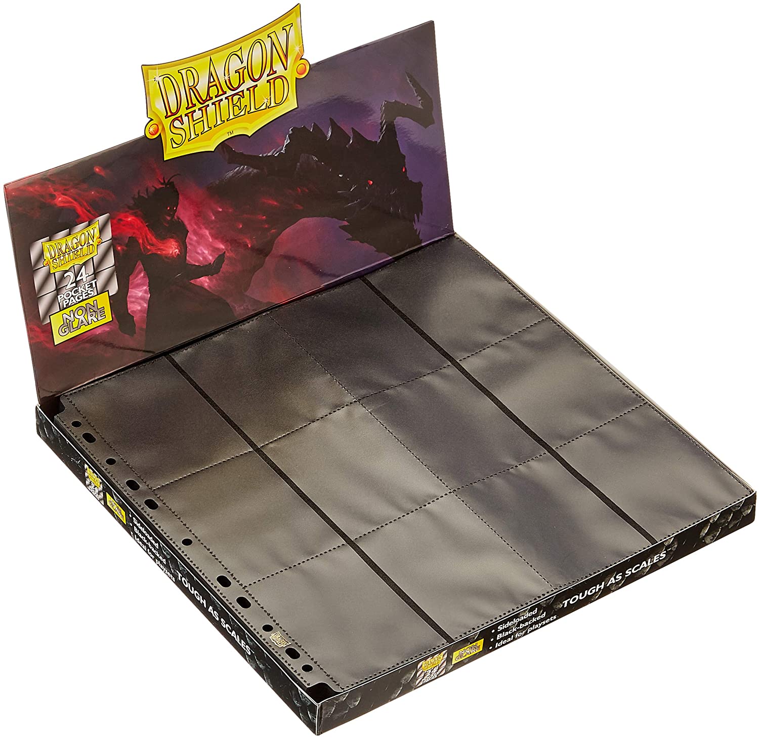 Dragon Shield: 24-Pocket Pages (50) - Sideloaded Non Glare, Clear