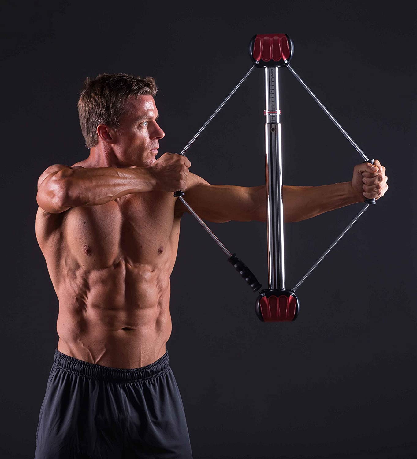 Bullworker Power Pack Isometric Exercise Equipment, Portable Strength Training at Home Gym Equipment for Back Shoulder, Chest - Image 2