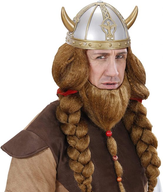 Viking Helmet Accessory for Roman Gladiator Fancy Dress - Image 2