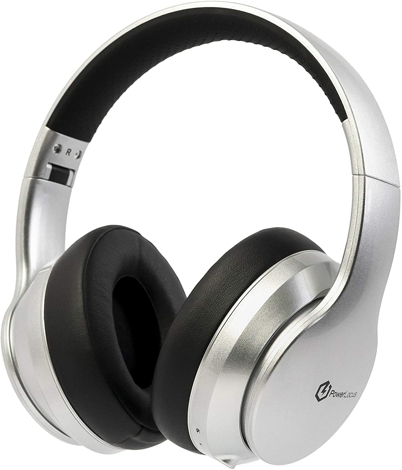 PowerLocus P6 Bluetooth Headphones Over Ear, Wireless, Super Bass Hi-Fi Stereo Sound, 40Hrs Battery Life, Soft Earmuffs