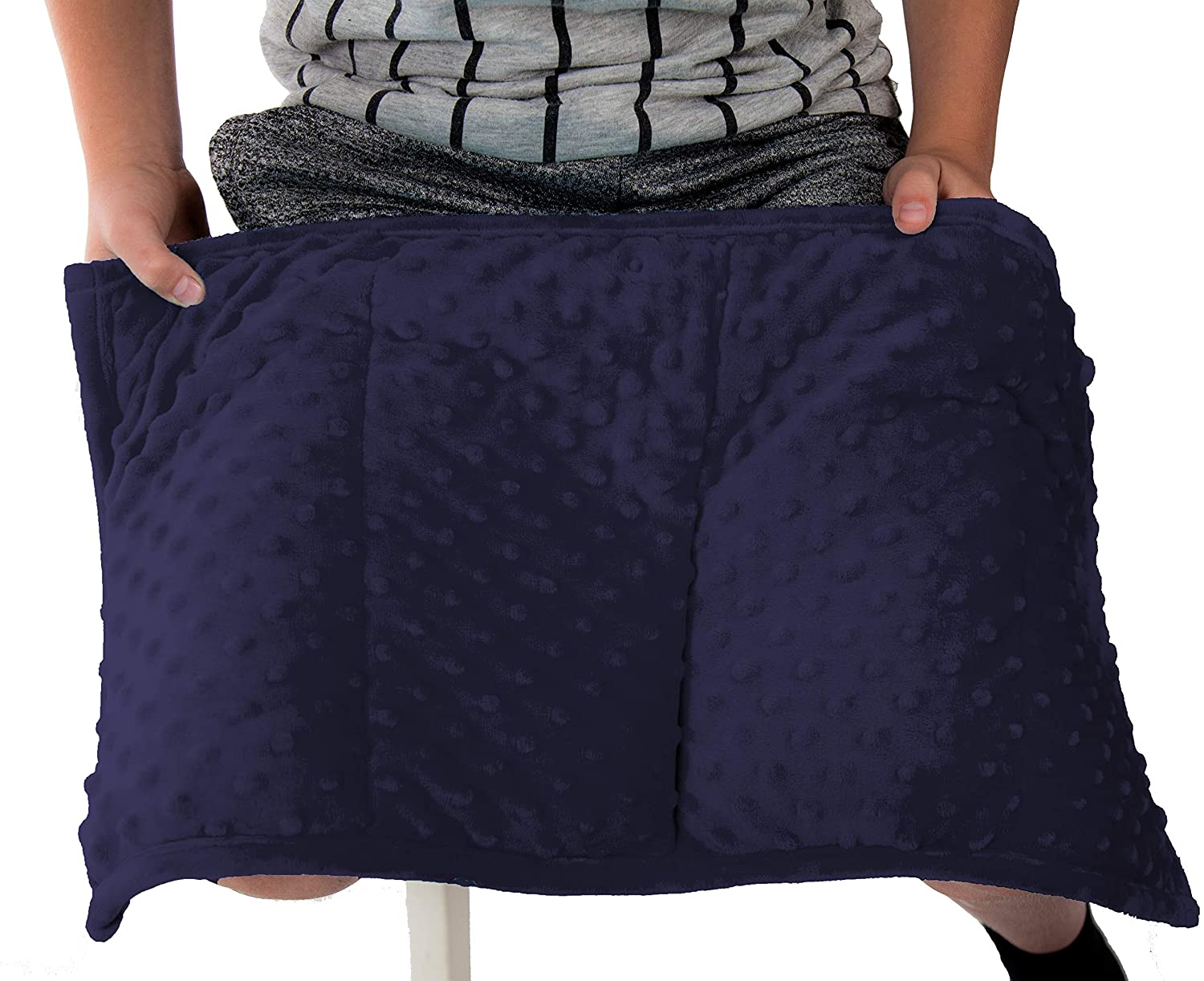 Busy Blanket Sensory Weighted Lap Pad For Kids And Adults, 3 lbs / 1 kg