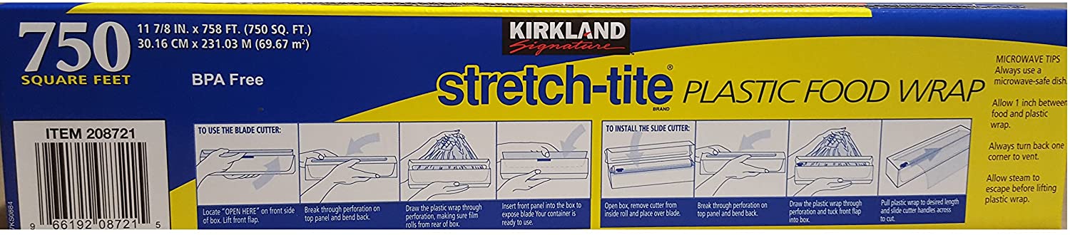 Kirkland Signature Plastic Food Film, Single Pack - Image 2