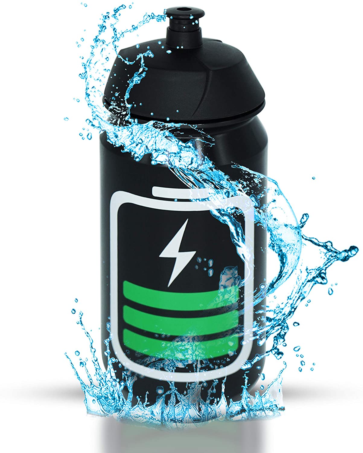 cpba germany, POWERMAN 500ml Bio Bike Bottle TacX Shiva Drinking Bottle Bike Bottle Water Bottle without Plastic Synthetic