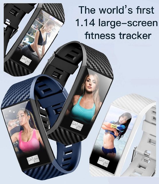 N3 ZELEK Smart Watch Blood Pressure Monitor Fitness Tracker Support Oximeter HEART Rate Monitor STRONG BATTERY Waterproof IP68 50m Full Touch Screen Activity Tracker for Men Sleep Monitor Unisex Watch - Image 2