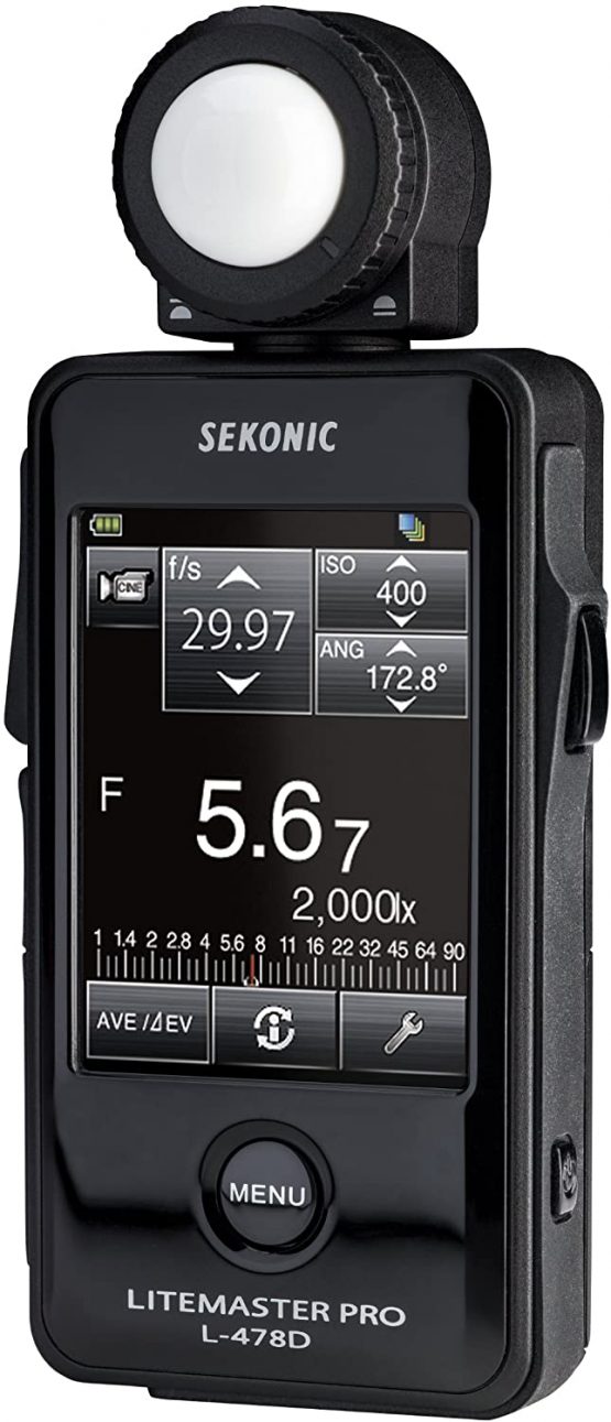 Sekonic LiteMaster Pro Touchscreen Exposure Meter without Radio Transmitter