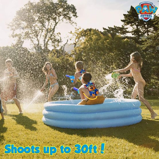 PAW PATROL Outdoor Toys For Children, Garden Toys For Toddler With Chase, Water Blaster Backpack, Portable Water Gun With Adjustable Straps, Fun Kids Outdoor Games From Age 3+ - Image 3