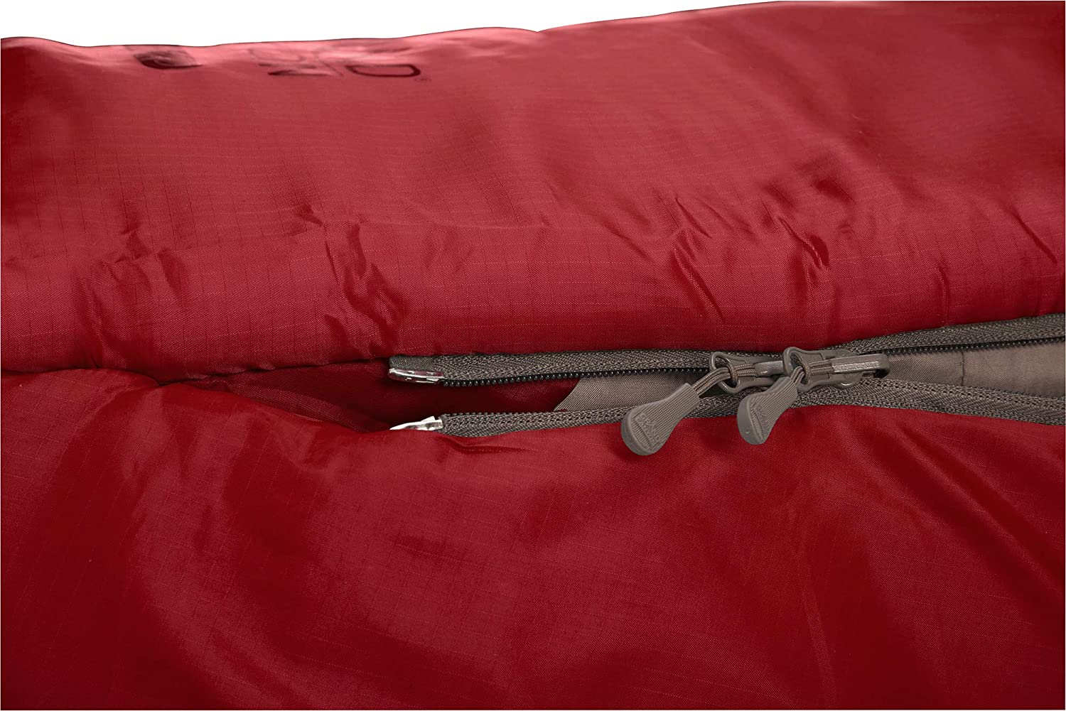Grand Canyon FAIRBANKS 190 Mummy sleeping bag - Premium sleeping bag for outdoor camping - Limit -4° - Red Dahlia - Image 4
