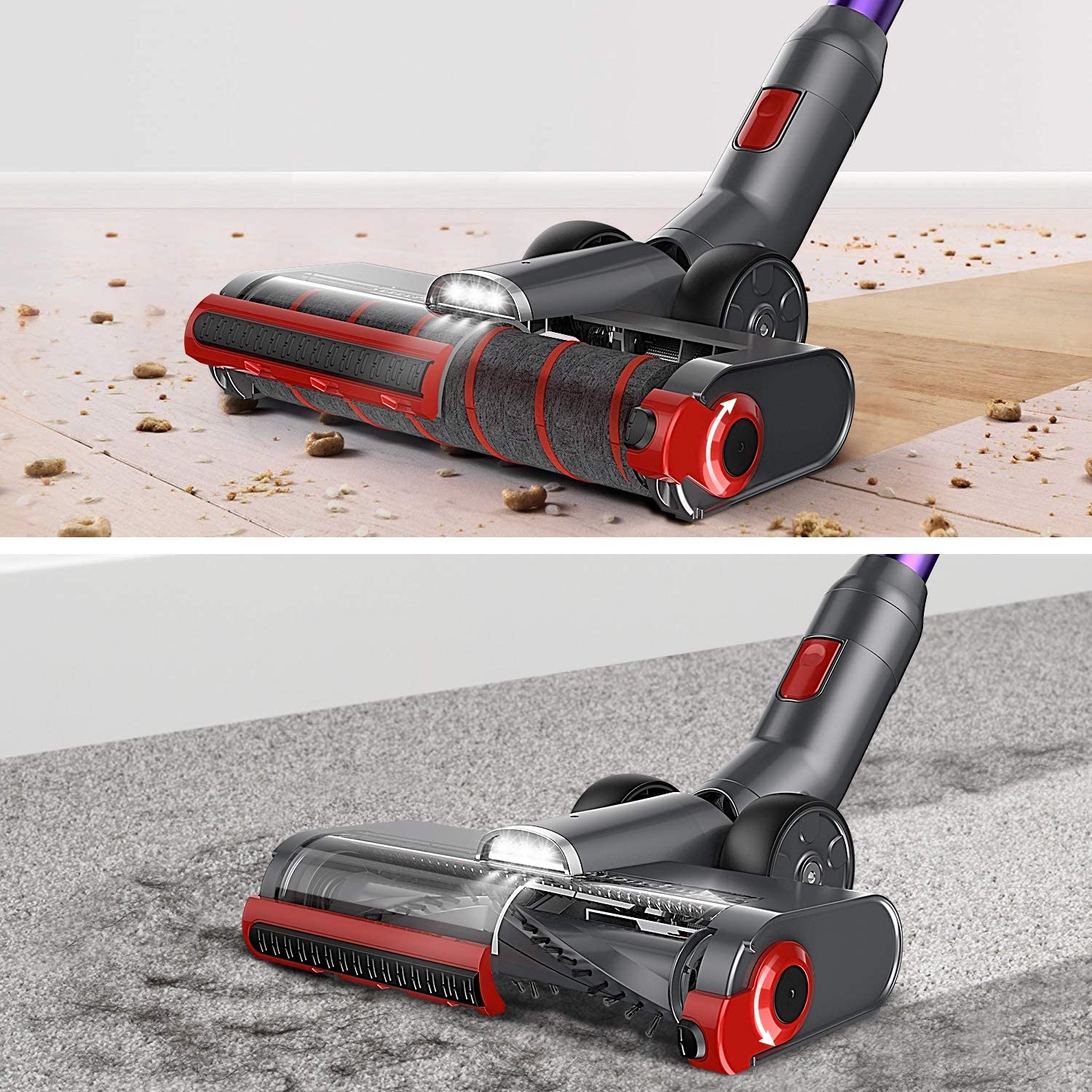 JASHEN V16 4in1 Cordless Stick Vacuum Cleaner with 3 Power Levels