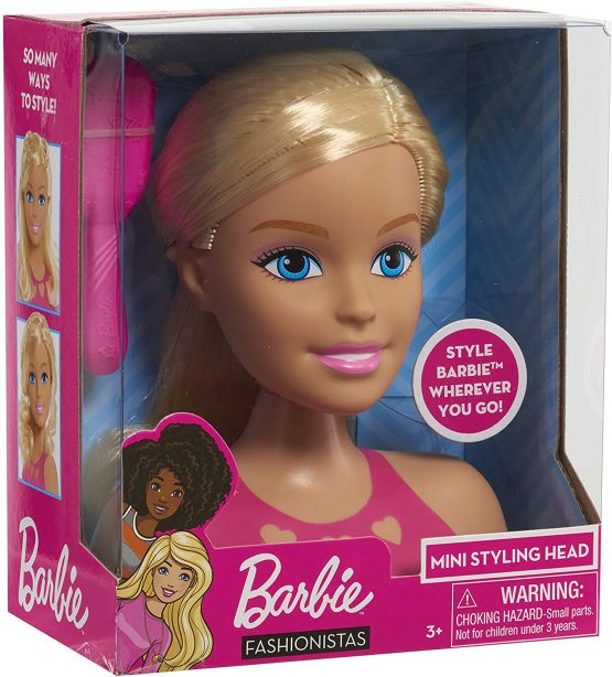 JP Barbie JPL63415 Flair JP Barbie Mini Blonde Styling Head, Multicolour - Image 3
