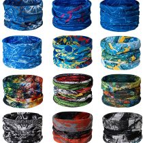 TAIYUNWEI Outdoor Multifunctional Sports Magic Seamless Scarf, Magic Head Scarf, Elastic Headband Bandana, UV Resistance Sport Headwear for Riding, Motorcycling, Hiking, Fishing, Yoga.